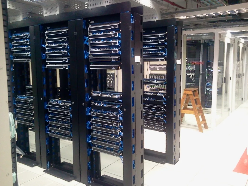 Data center server server room