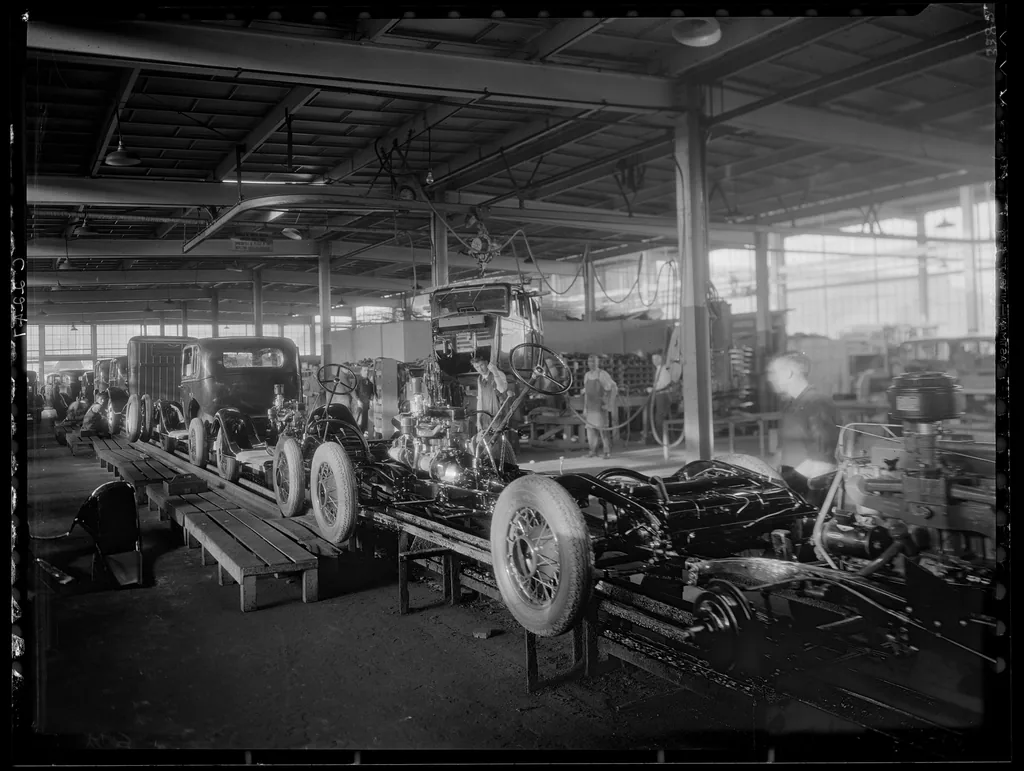 Car vehicle car factory assembly