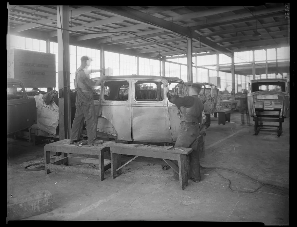 Car vehicle car factory assembly