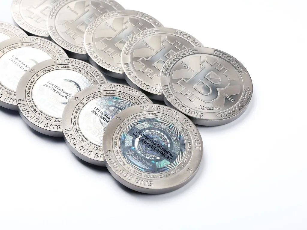 Crypto blockchain bitcoin coin