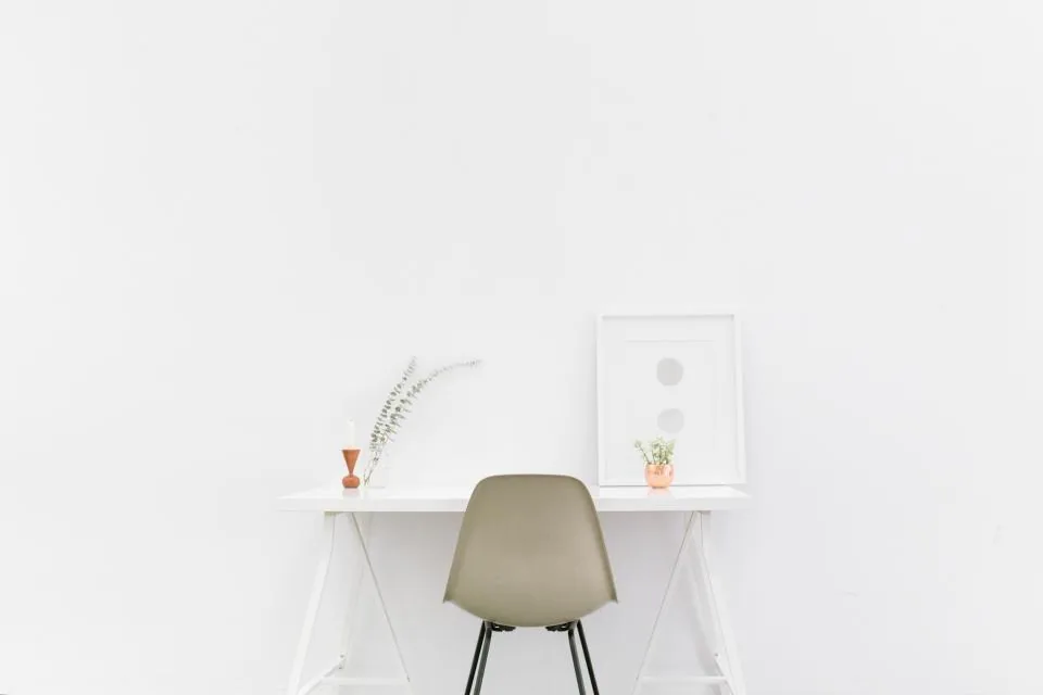 Office workspace business office desk