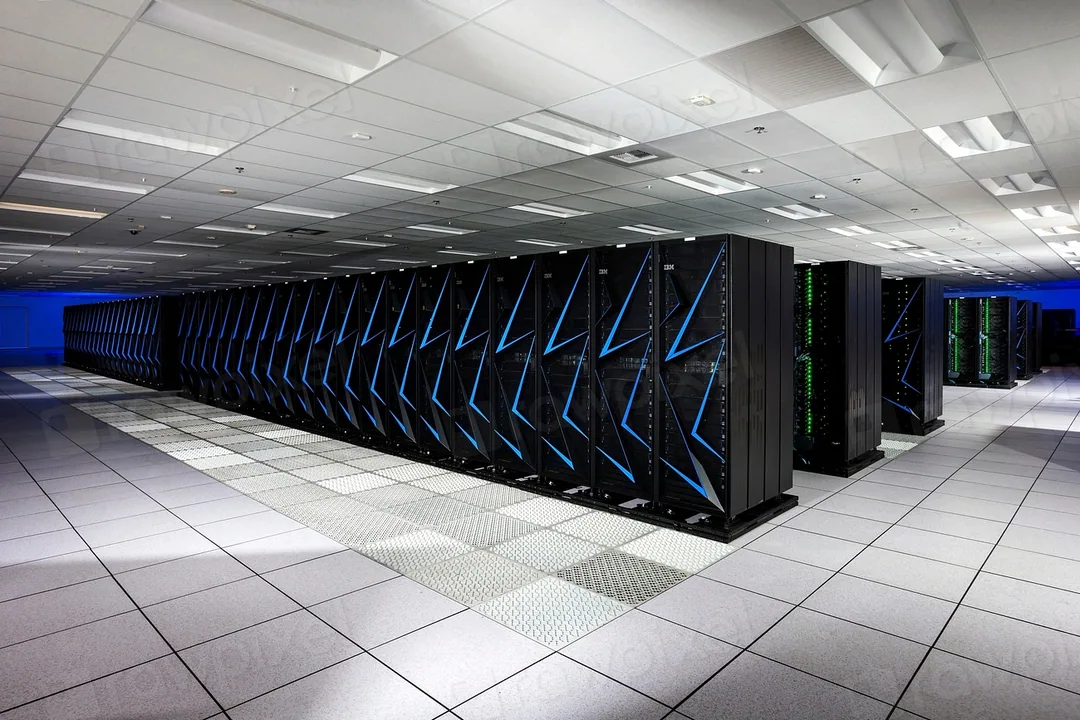 Data center server server room