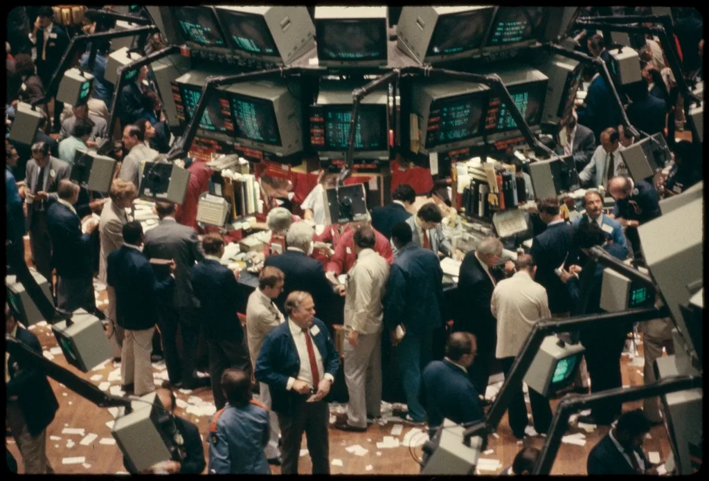 Financial banking stock exchange