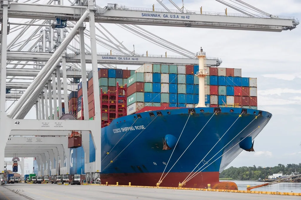 Shipping cargo transportation cargo ship port