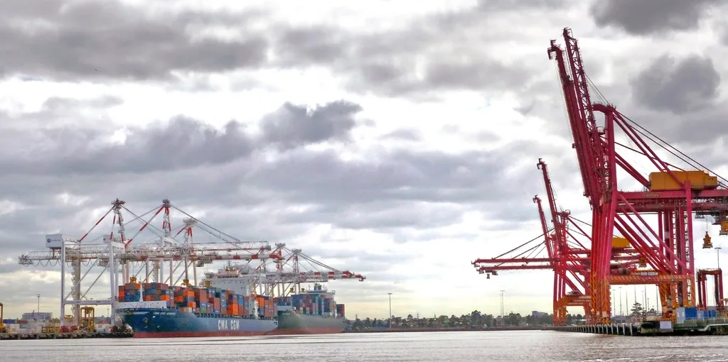 Shipping cargo transportation cargo ship port