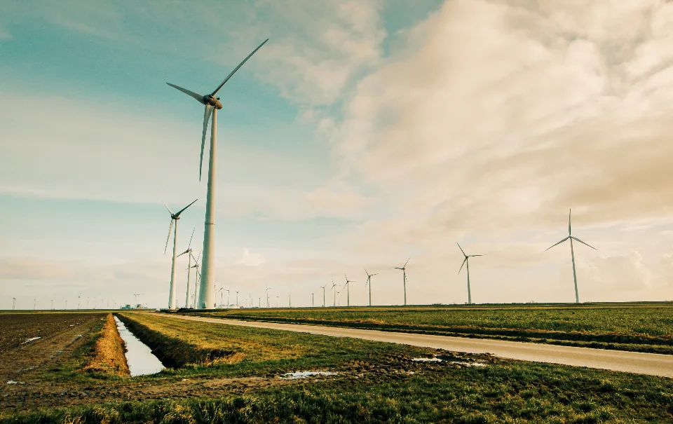 Renewable green energy wind turbine
