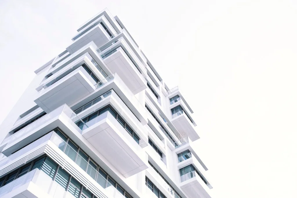 Real estate property building apartment building
