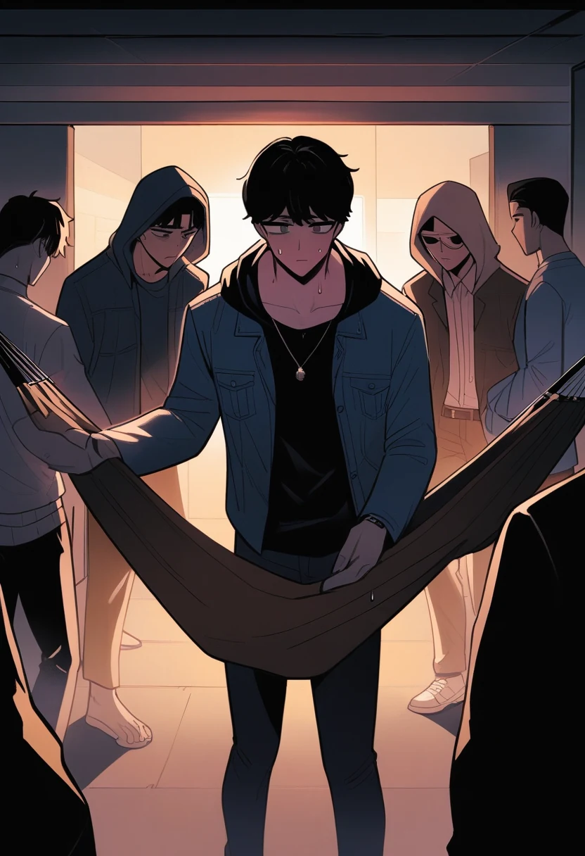 양옆에서 동시에 어필하는 두 대표 사이에서 땀 흘리는 MIN